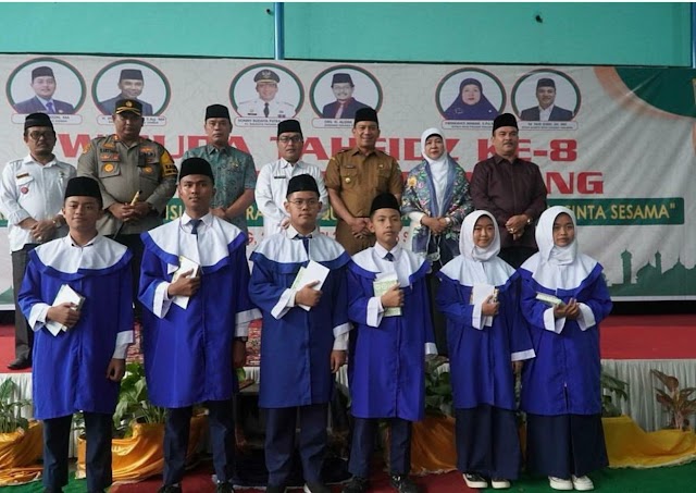 335 Siswa MTsN Padang Panjang Diwisuda Tahfizd Dihadiri Kakanwil Kemenag dan Pj.Walikota Padang Panjang