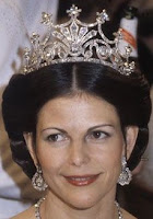 diamond nine prong tiara sweden queen sophia silvia