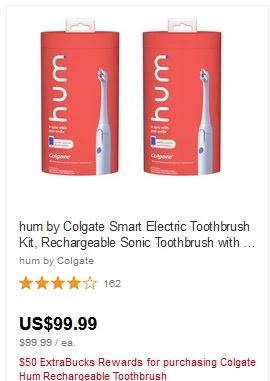 FREE hum by Colgate Electric Toothbrush