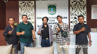 Soroti Dana DBHCHT, Ormas TKN DPC Pasuruan Gelar Audiensi dengan Disperindag