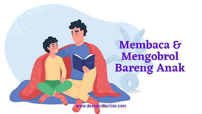 Ide aktivitas stimulasi berupa membaca buku cerita dan membangun diskusi dua arah yang pernah orang tua lakukan ketika anak di usia dini, masih bisa dilakukan pada anak kelas 1 sampai 3 sekolah dasar.