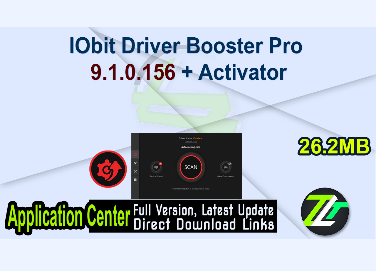 IObit Driver Booster Pro 9.1.0.156 + Activator