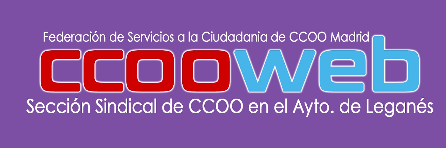 ccooweb - S.S. CCOO Ayto. Leganés