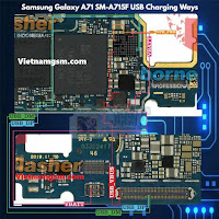 Samsung Galaxy A71 A715F sạc không báo gì