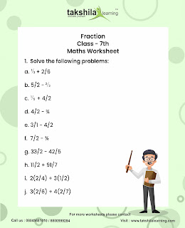 worksheet for class 7 maths