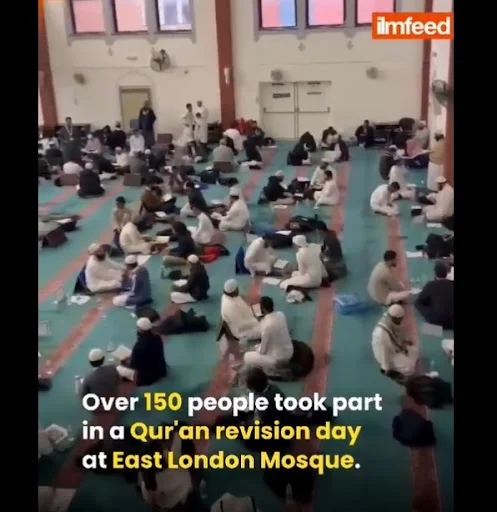 orang ambil bagian dalam Hari Tahsin Al Lebih dari 150 orang ambil bagian dalam Hari Tahsin Al-Qur'an di Masjid London Timur dari Subuh hingga Isya