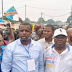 Marche du Bloc Patriotique : Conduits par Lisanga Bonganga, les manifestants sont arrivés à la maison communale de Ngaba