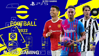 eFootball PES 2022 Mobile V2.5.0 Download PS5 Graphics Android Offline