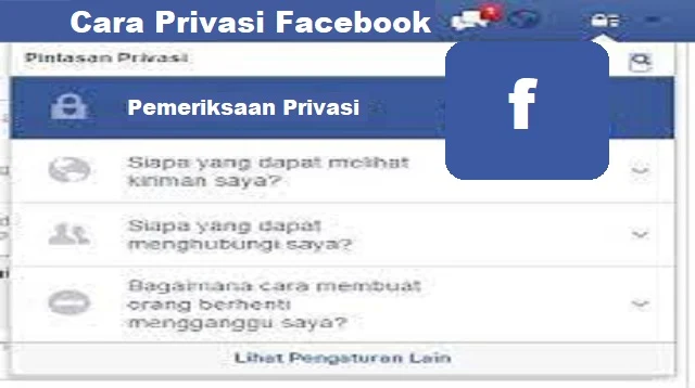 Cara Privasi Facebook