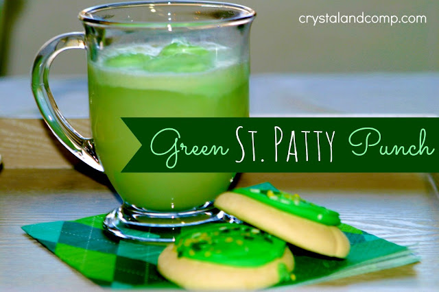 Green St Patty Punch