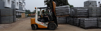 Rental Forklift 3 Ton di Kecamatan Cibinong, Kabupaten Bogor