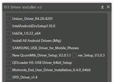 TFT Driver Installer v2