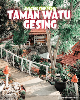 Foto Instagram Taman Watu Gesing Resort Yogyakarta