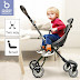 Baby Stroller Foldable Lightweight Two-way Four-wheel High Landscape 