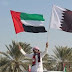 الإمارات ــ قطر.. كل عام وأنتم بخير شعار الإمارات في الاحتفال باليوم الوطني القطري