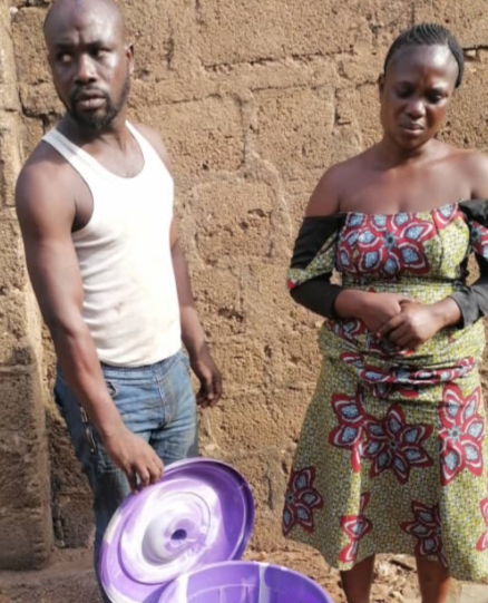 My Wife Killed And Dismembered Her Friend Who Offended Her A Long Time Ago And Sold Her Head For N70000 - Couple Arrested With Human Parts In Ogun Confess