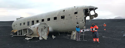 Navy Douglas Super DC-3 estrellado en Sólheimasandur.