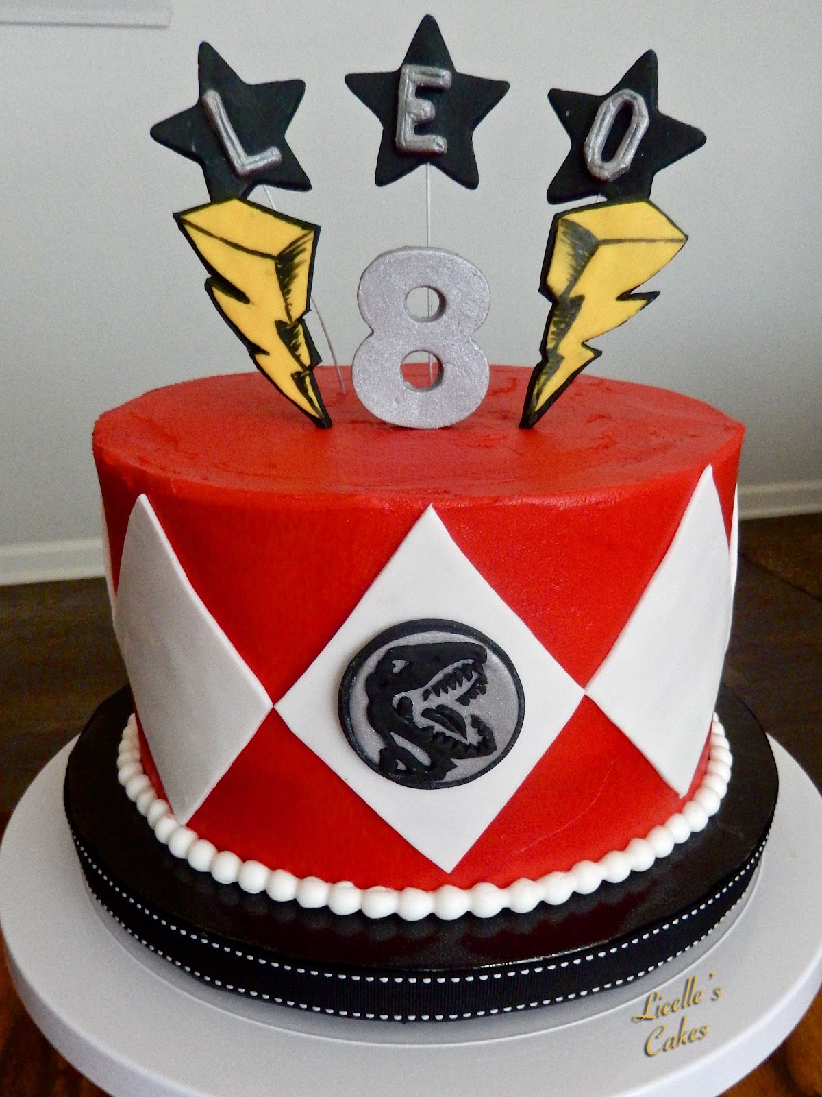 power ranger cake ideas