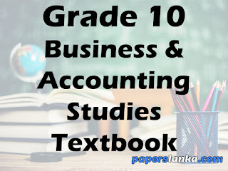 Grade 10 Business and Accounting Studies Textbook English Medium New Syllabus PDF Free Download