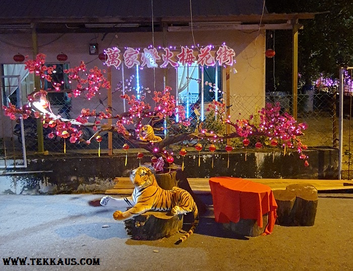 Kampung Machap Baru Chinese New Year Decorations 2022