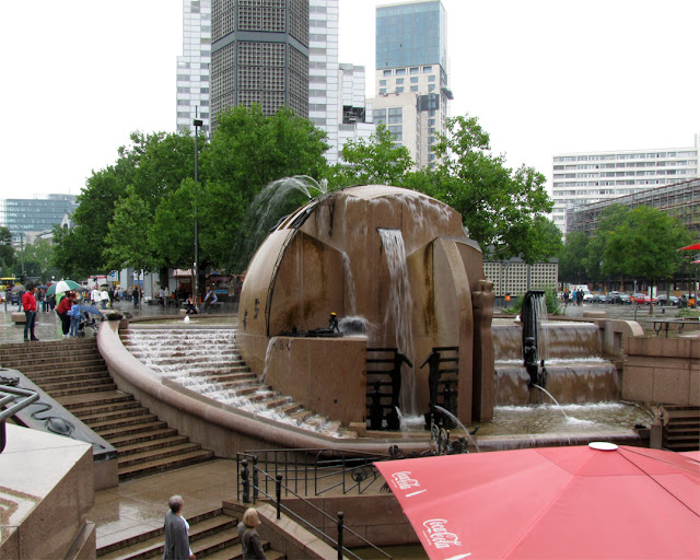 Weltkugelbrunnen, World Fountain by Joachim Schmettaus, Breitscheidplatz, Berlin