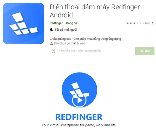 Redfinger Cloud Phone cho Android - Tải APK mới nhất a