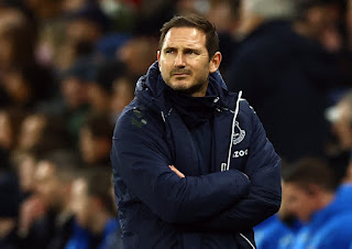 Tottenham fans taunt Everton boss Frank
