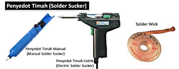 penyedot timah (solder sucker)