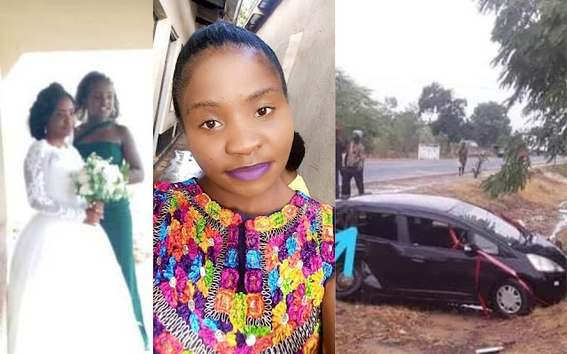 Heart Breaking! Bride-to-be dies in motor accident on her wedding day