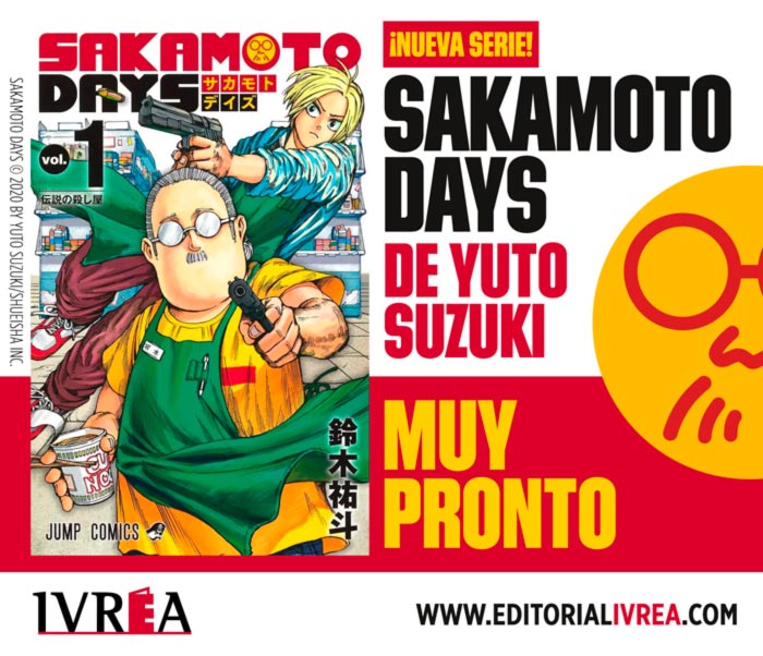 Sakamoto Days - manga - Yuuto Suzuki - Ivrea