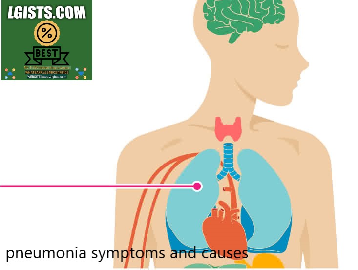 pneumonia symptoms and causes