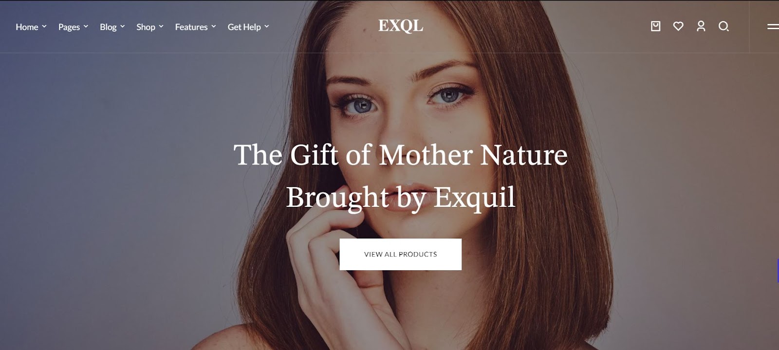 Exquil  Beauty Salon eCommerce Theme