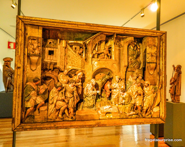 Peças de altares no Museu Nacional Machado de Castro, Coimbra