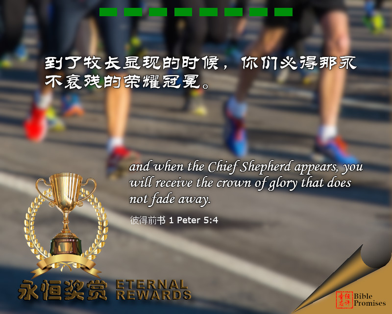 彼得前书 1 Peter 5:4 | Bible Promises