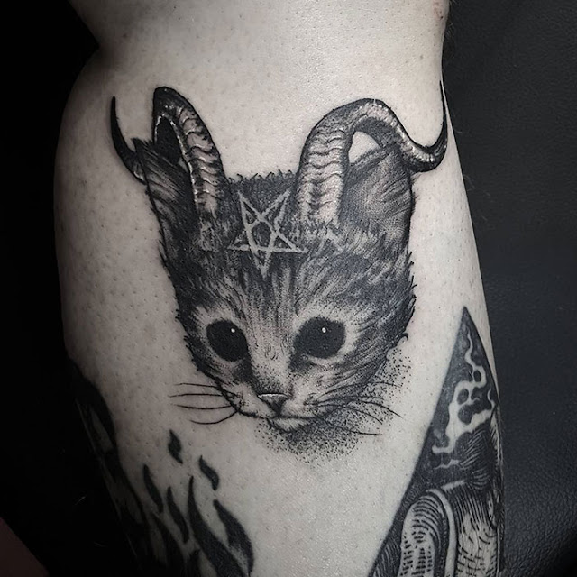 Tatuagens super fofas para quem ama gatos