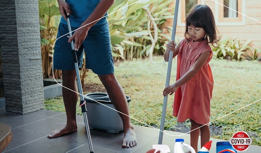 CLOROX: Keeping your home safe for you and your family.