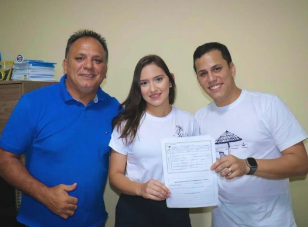 Jovem se lança na política altorodriguense e recebe o apoio do prefeito Nixon Baracho