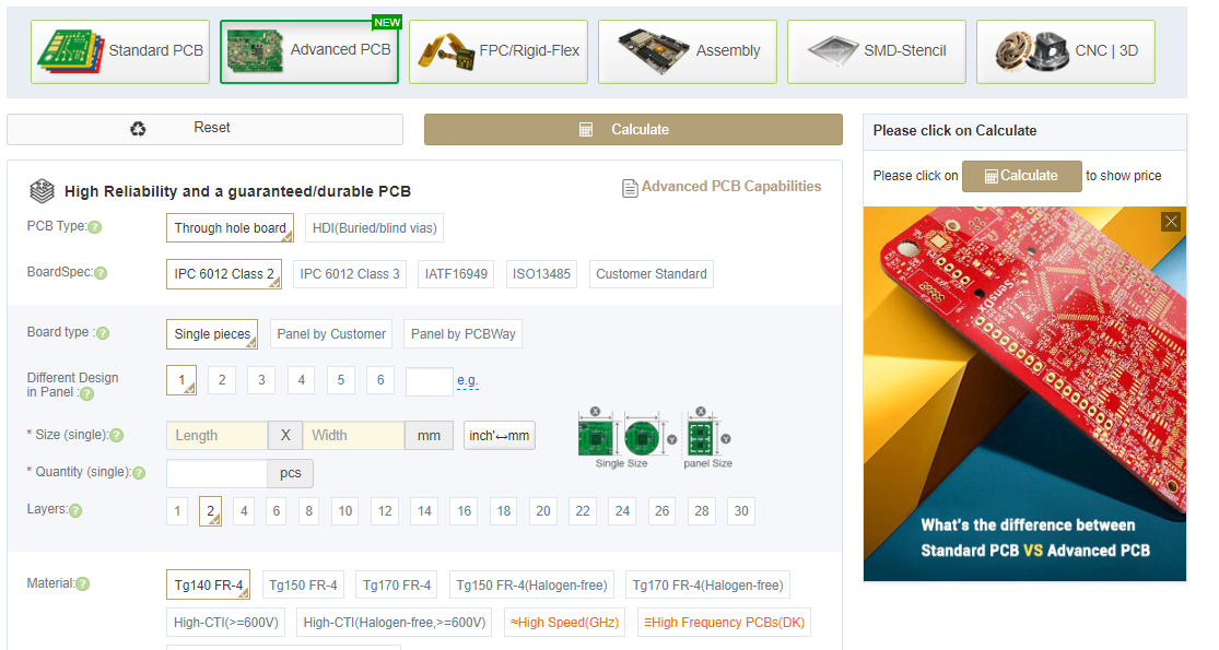 Advance PCB