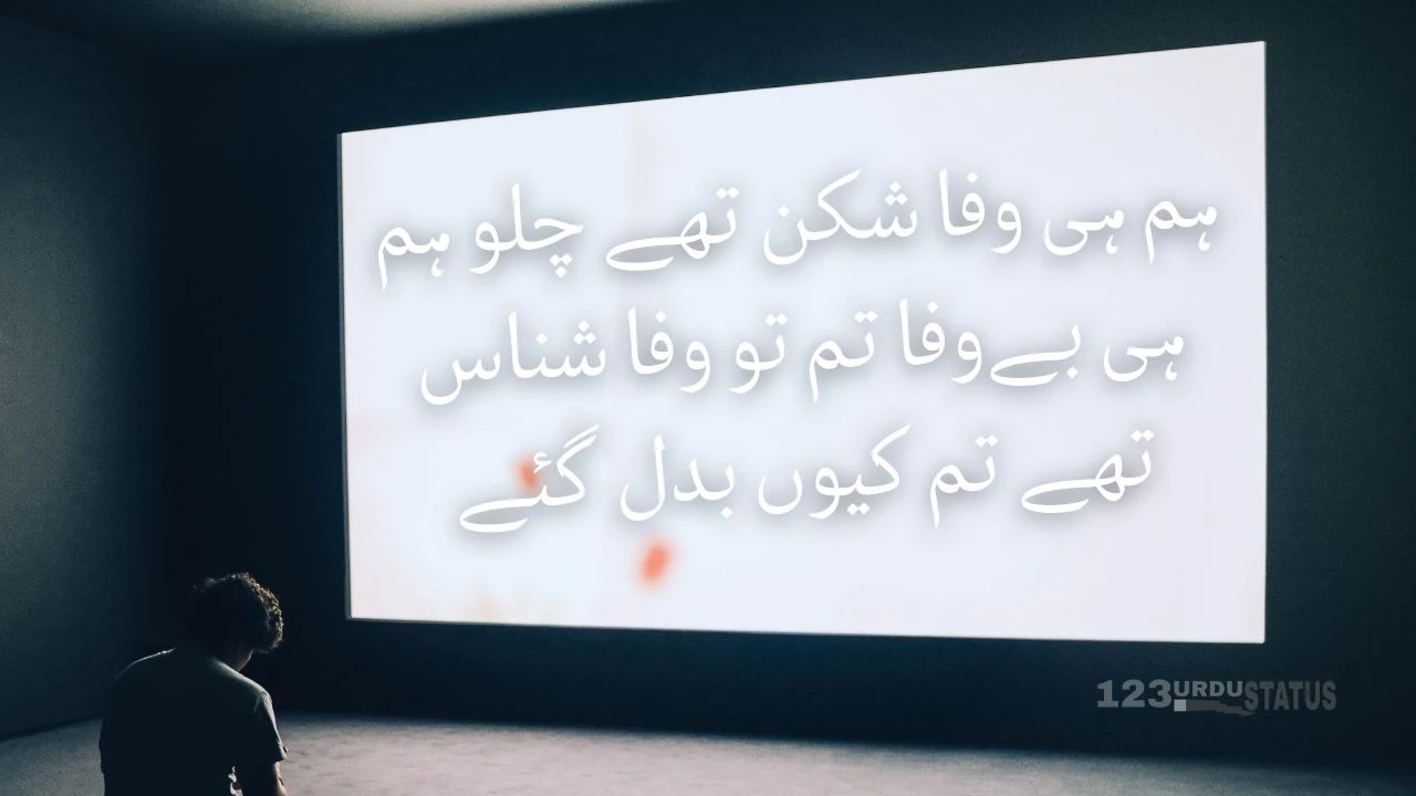 Sad Urdu Status On Love