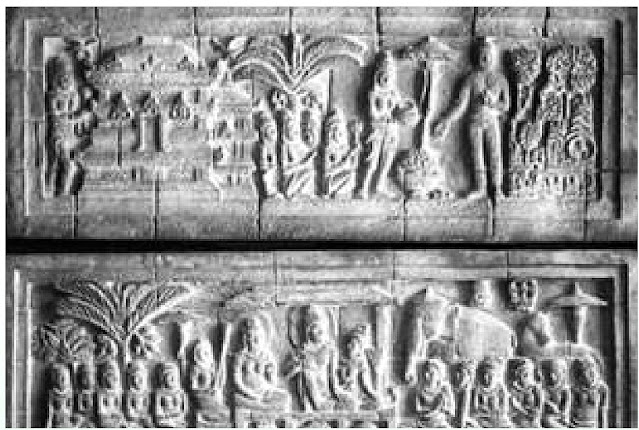 Reliefs of Borobudur Temple (Karmawibhangga)