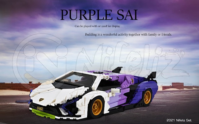 Nifeliz Purple SAI Mini Car