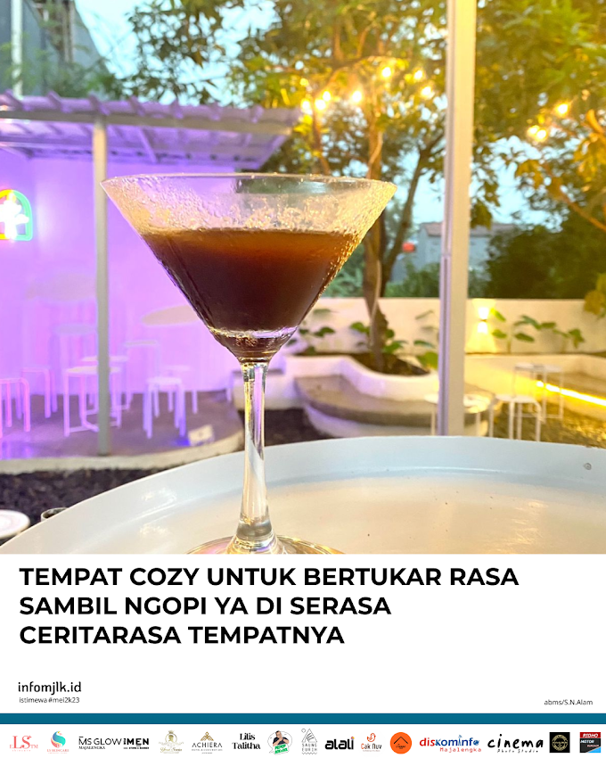 Tempat Cozy untuk Bertukar Rasa Sambil Ngopi Ya di Serasa Ceritarasa Tempatnya