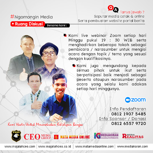 PASANG IKLAN DI CEO NETWORK AJA