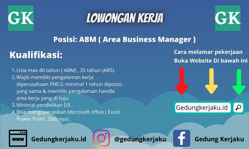 Lowongan Kerja PT. Anugrah Persada Alam (ABC Group) Posisi Area Business Manager