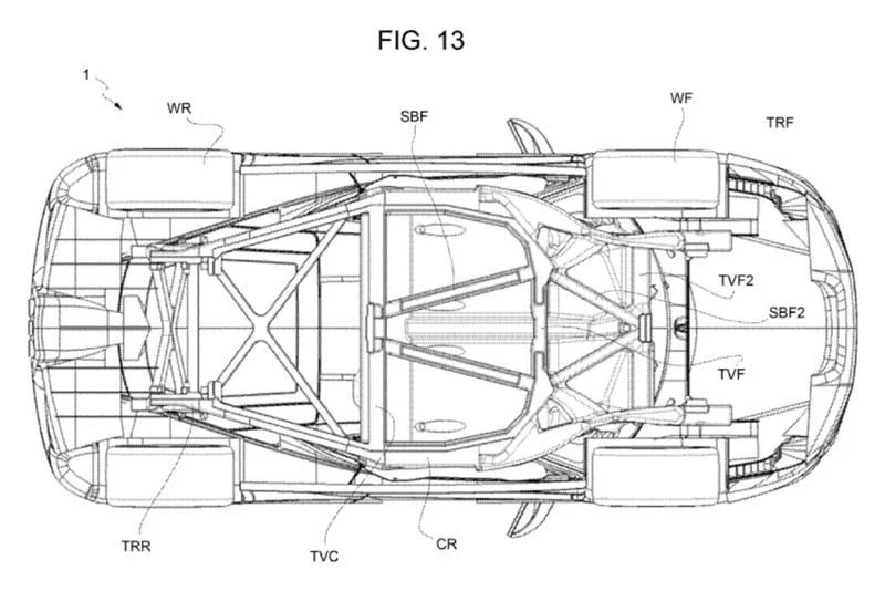 Ferrari Has an Electric Supercar Patent That Stacks Batteries