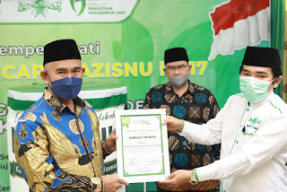 Menghadiri Peringatan Hari Lahir NU Care-LAZISNU Ke-17 Tahun