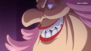 ワンピースアニメ 世界会議編 887話 ビッグマム | ONE PIECE Levely Arc レヴェリー