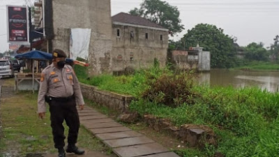 Tingkatkan Patroli, Satsamapta Polres Serang Kota Polda Banten Antisipasi Banjir dan Pohon Tumbang