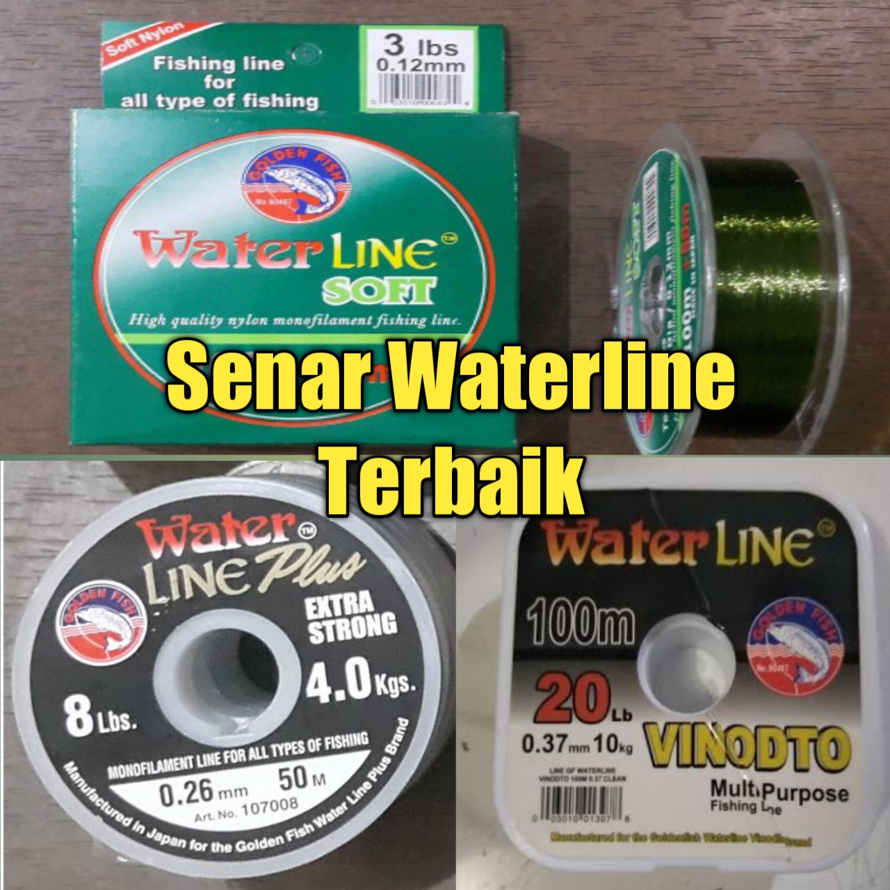 Senar Pancing Waterline Yang Kuat