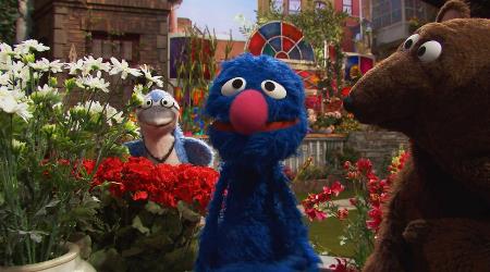 Blue Sesame Street Characters Grover
